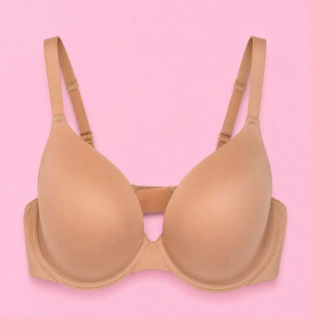 Victoria's Secret Body By Victoria T-Shirt Bra 40C Nude